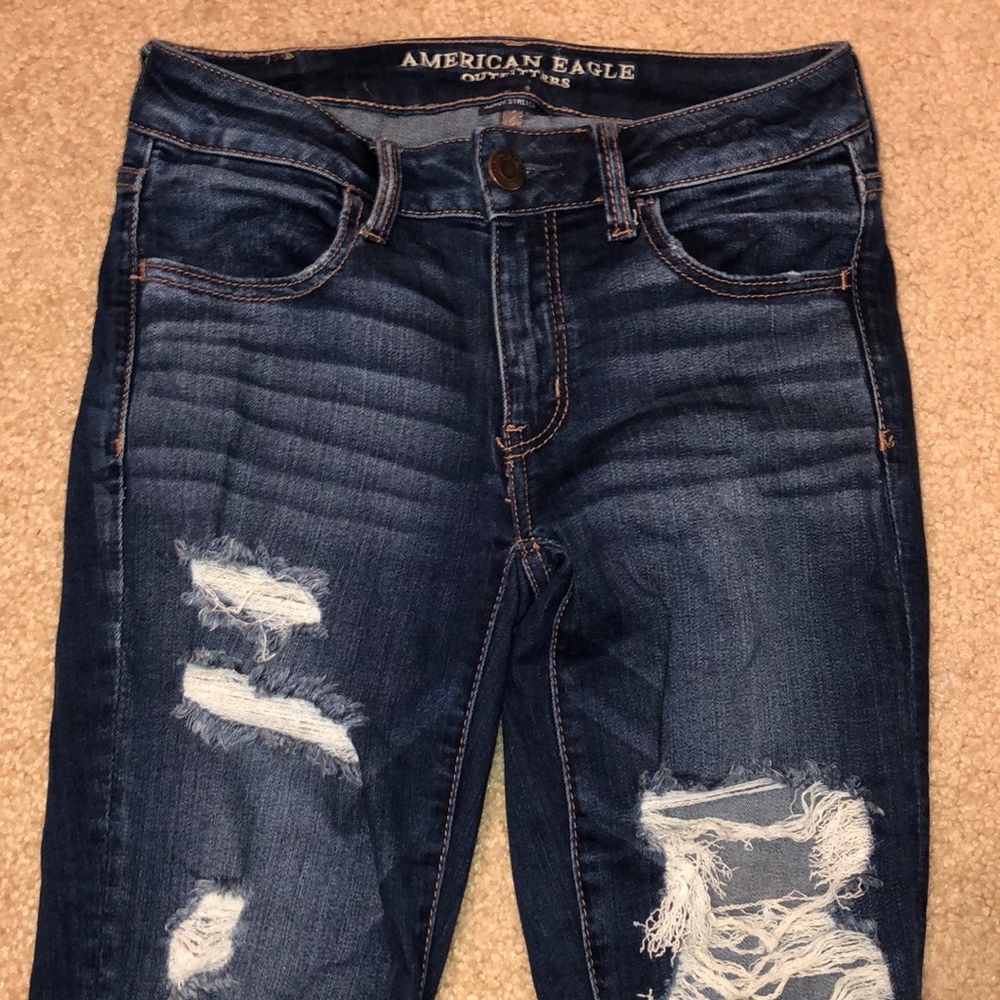 American Eagle Jeans W/ Holes